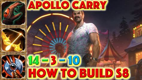 SMITE HOW TO BUILD APOLLO .